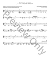 East Bound And Down piano sheet music cover